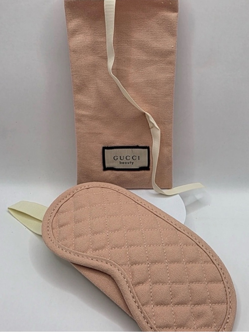 Gucci Beauty Quilted Pink Sleep Mask - GWP